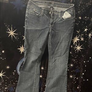 a.n.a Women's Gray Boot Cut Jeans